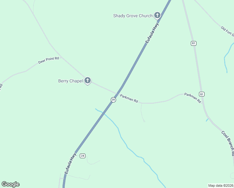 map of restaurants, bars, coffee shops, grocery stores, and more near 696 Georgia 39 in Georgetown