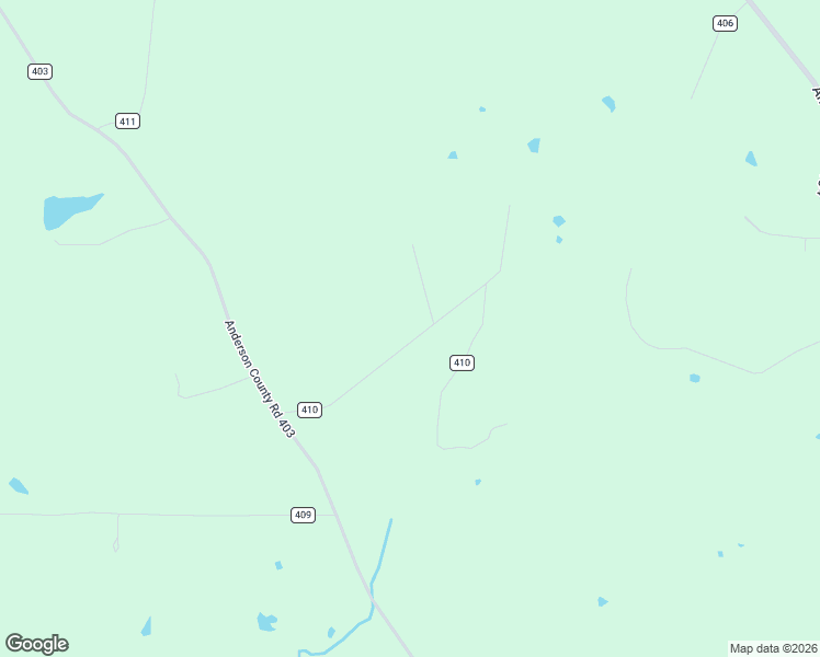 map of restaurants, bars, coffee shops, grocery stores, and more near 521 County Road 410 in Palestine