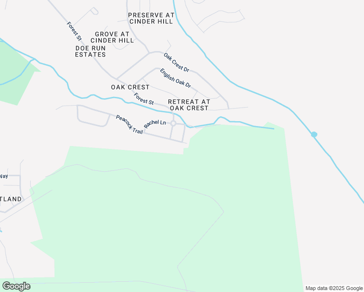 map of restaurants, bars, coffee shops, grocery stores, and more near 1200 Peacock Trail in Hinesville