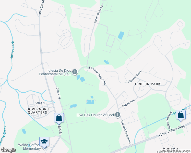 map of restaurants, bars, coffee shops, grocery stores, and more near 222 Catfish Lane in Hinesville