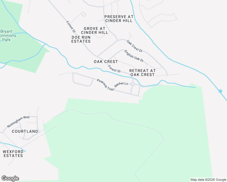 map of restaurants, bars, coffee shops, grocery stores, and more near 1237 Peacock Trail in Hinesville