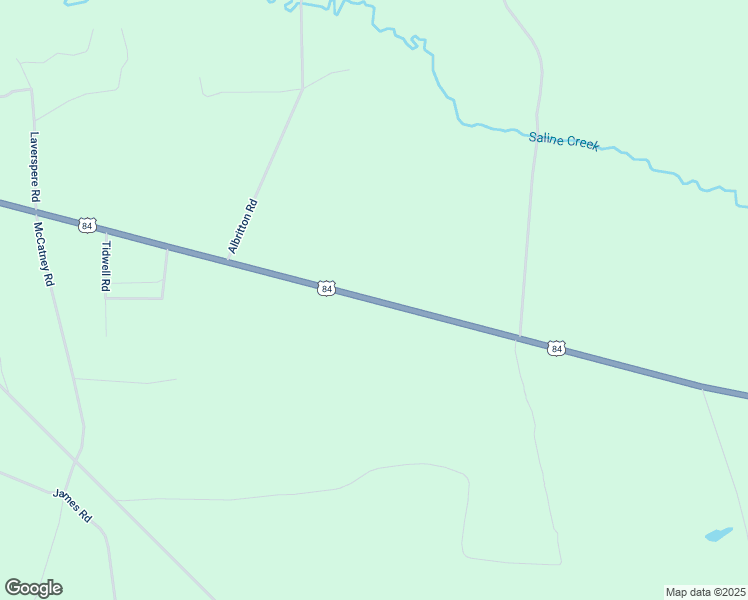 map of restaurants, bars, coffee shops, grocery stores, and more near U.S. 84 in Tullos