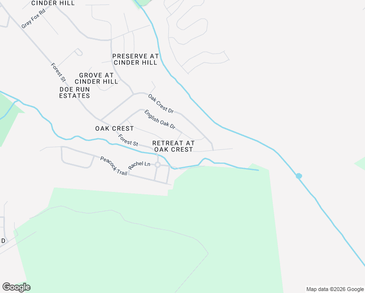 map of restaurants, bars, coffee shops, grocery stores, and more near 639 Red Oak Lane in Hinesville