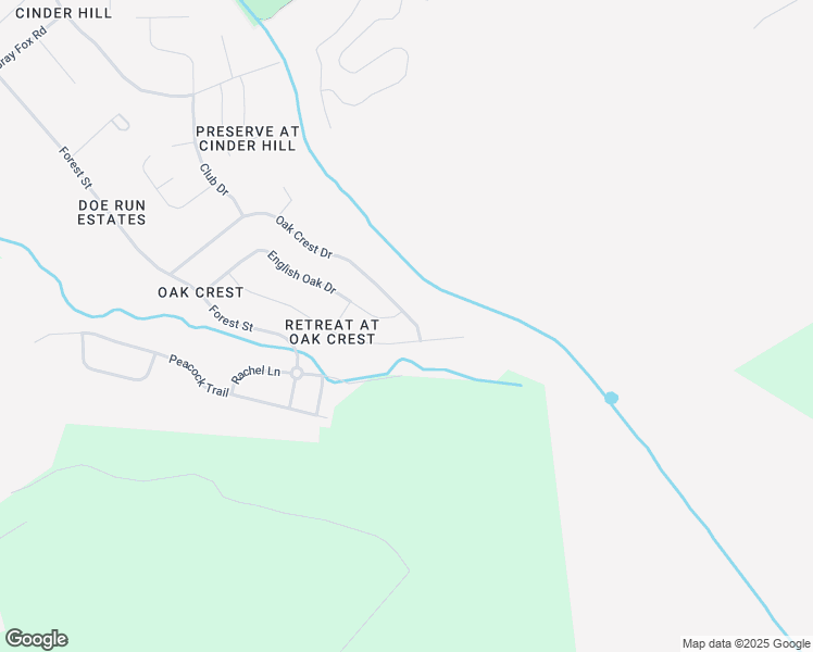 map of restaurants, bars, coffee shops, grocery stores, and more near 978 Oak Crest Drive in Hinesville