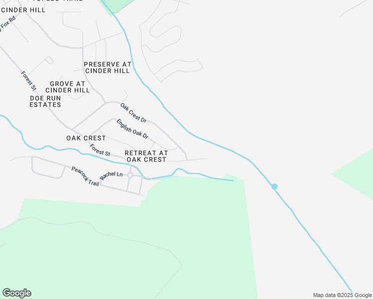 map of restaurants, bars, coffee shops, grocery stores, and more near 978 Oak Crest Drive in Hinesville