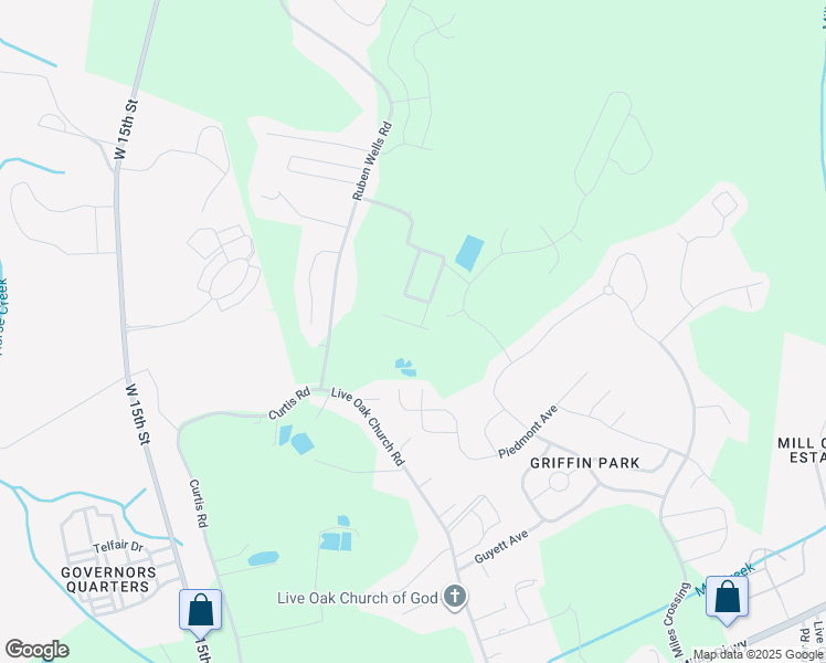 map of restaurants, bars, coffee shops, grocery stores, and more near 42 Emerson Road in Hinesville