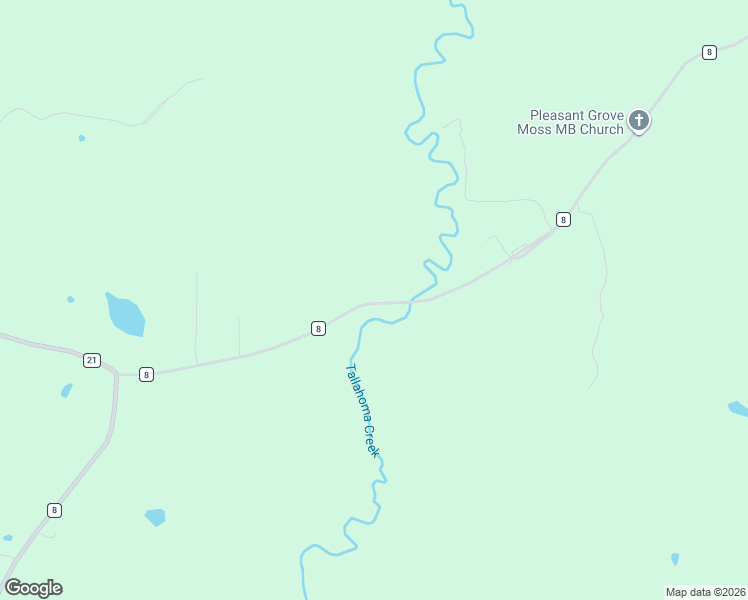 map of restaurants, bars, coffee shops, grocery stores, and more near 1084 County Road 8 in Laurel