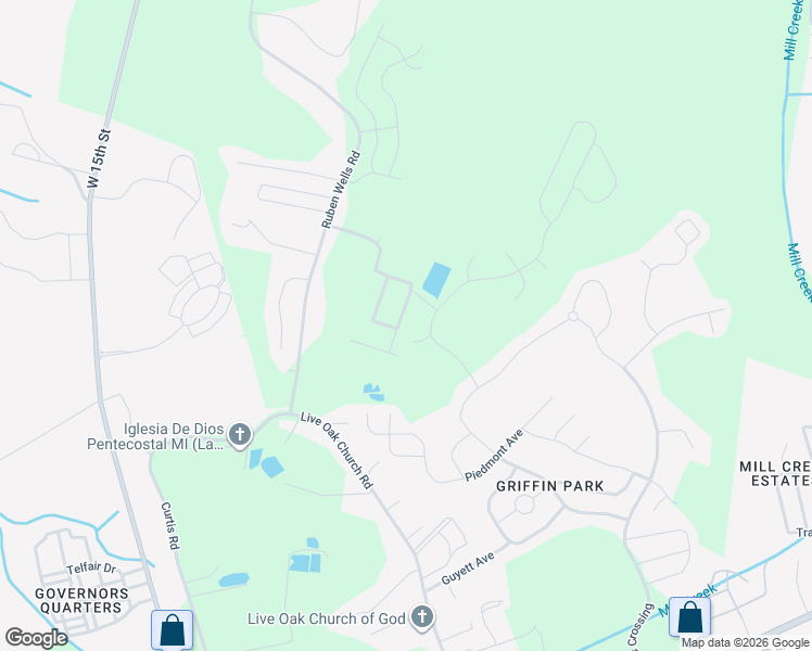 map of restaurants, bars, coffee shops, grocery stores, and more near 370 Cowart Road in Hinesville