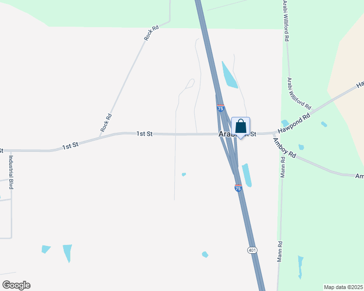 map of restaurants, bars, coffee shops, grocery stores, and more near 175 Worley Drive in Arabi
