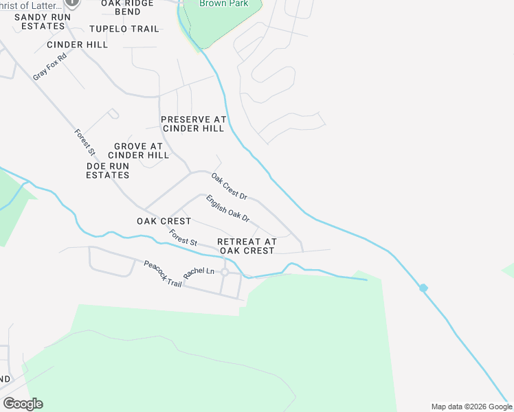 map of restaurants, bars, coffee shops, grocery stores, and more near 956 Oak Crest Drive in Hinesville