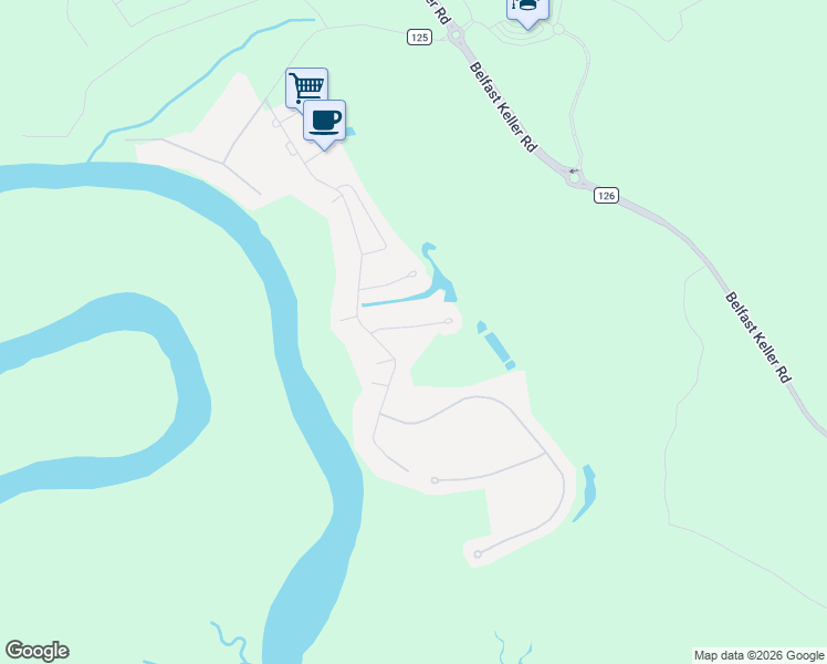 map of restaurants, bars, coffee shops, grocery stores, and more near 93 Egrets Way Lane in Richmond Hill