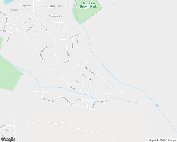 map of restaurants, bars, coffee shops, grocery stores, and more near 938 Oak Crest Drive in Hinesville