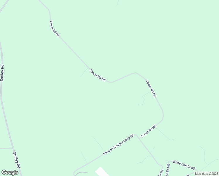 map of restaurants, bars, coffee shops, grocery stores, and more near 989 Tower Road Northeast in Ludowici