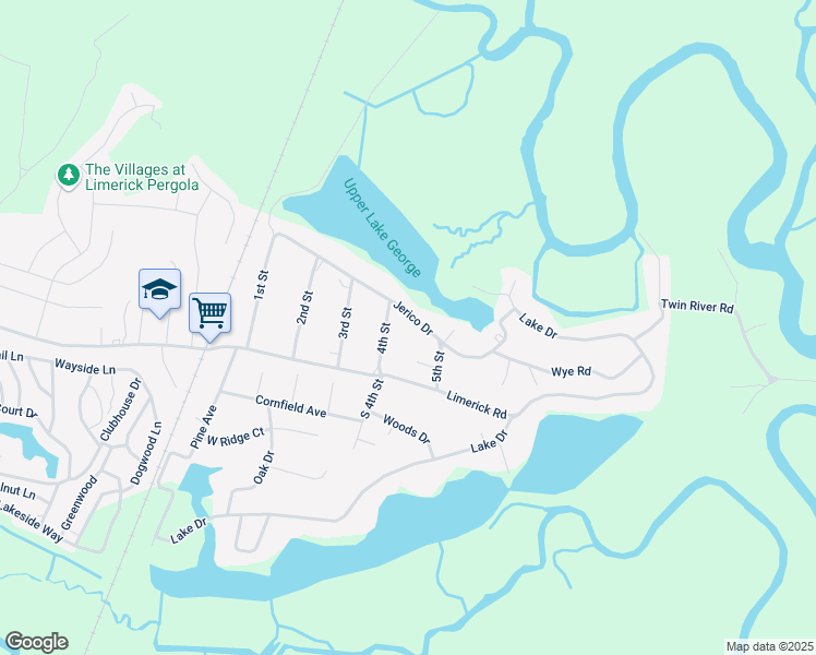 map of restaurants, bars, coffee shops, grocery stores, and more near 367 Jerico Drive in Midway