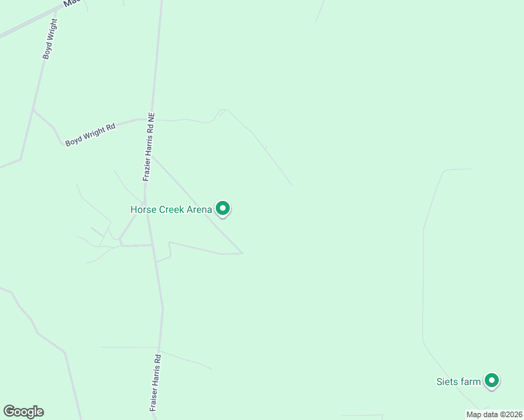 map of restaurants, bars, coffee shops, grocery stores, and more near 411 CC Lane in Ludowici