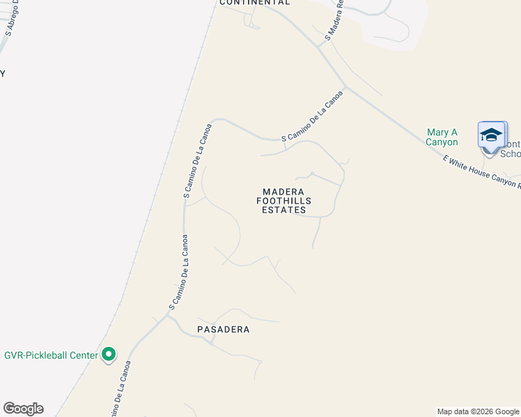 map of restaurants, bars, coffee shops, grocery stores, and more near 640 East Canyon Rock Road in Green Valley