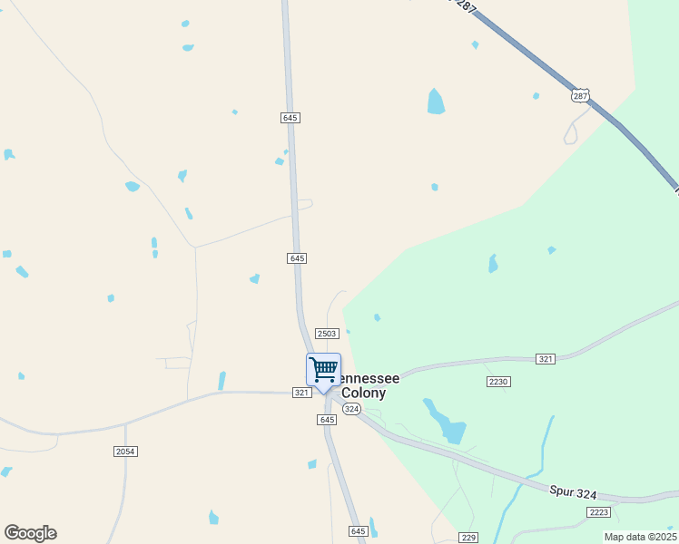 map of restaurants, bars, coffee shops, grocery stores, and more near in TENN COLONY