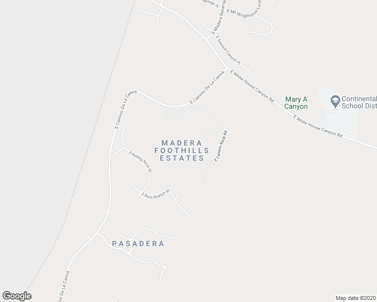 map of restaurants, bars, coffee shops, grocery stores, and more near 665 East Canyon Rock Road in Green Valley