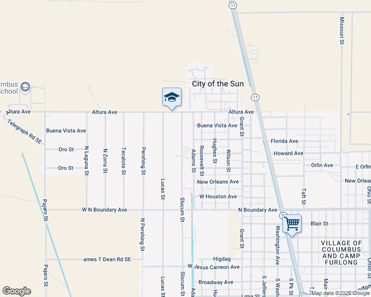 map of restaurants, bars, coffee shops, grocery stores, and more near 701 Slocum in Columbus