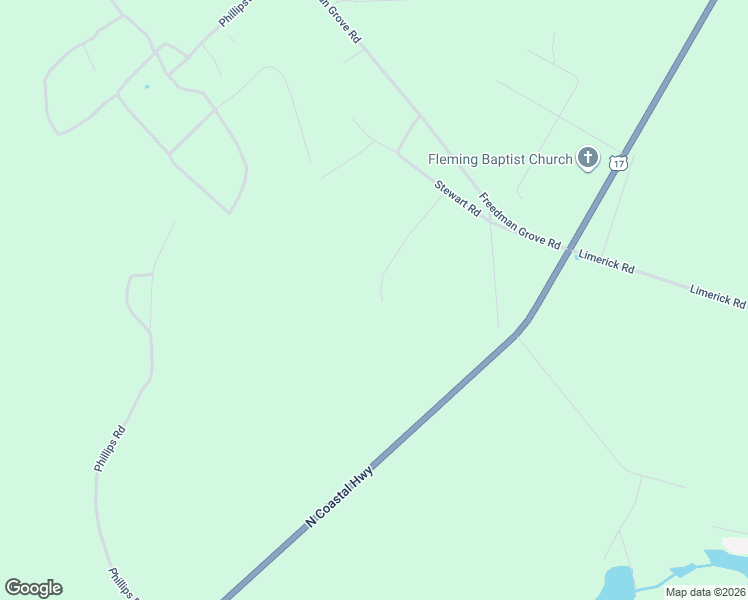 map of restaurants, bars, coffee shops, grocery stores, and more near Pyett Road in Fleming