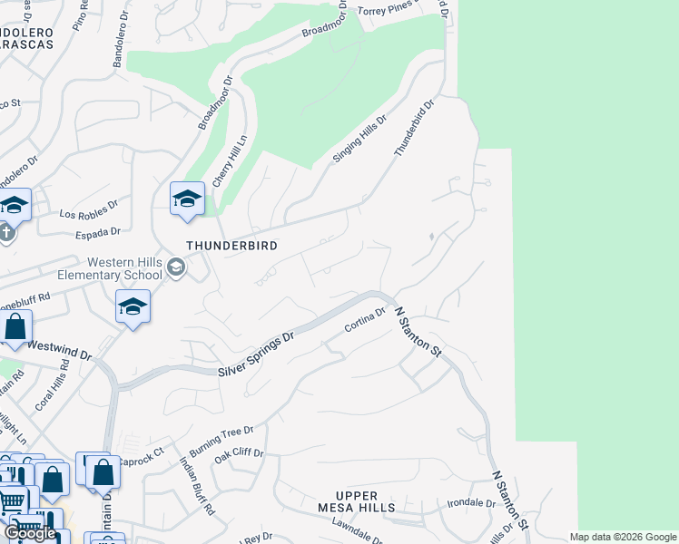 map of restaurants, bars, coffee shops, grocery stores, and more near 808 Wingfoote Road in El Paso