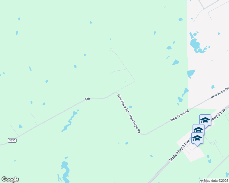 map of restaurants, bars, coffee shops, grocery stores, and more near 127 Pr 335 in Hubbard