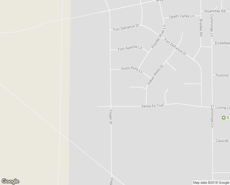 map of restaurants, bars, coffee shops, grocery stores, and more near 4940 Flager Street in El Paso