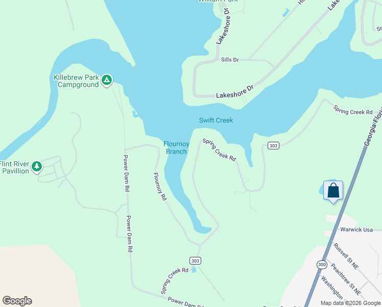 map of restaurants, bars, coffee shops, grocery stores, and more near 644 Spring Creek Road in Warwick