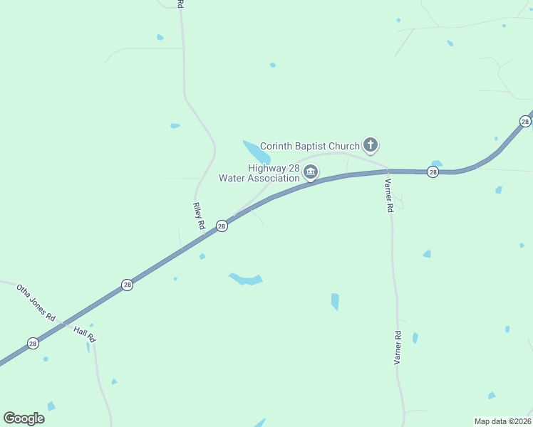 map of restaurants, bars, coffee shops, grocery stores, and more near 120 Memory Lane in Magee