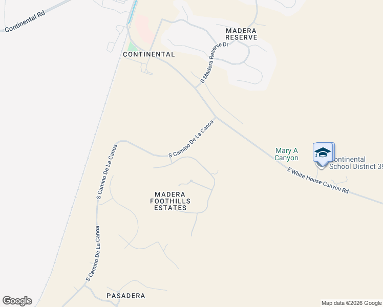 map of restaurants, bars, coffee shops, grocery stores, and more near 770 East Canyon Rock Road in Green Valley