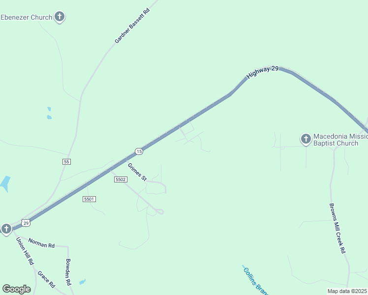 map of restaurants, bars, coffee shops, grocery stores, and more near Sunset Street in Troy