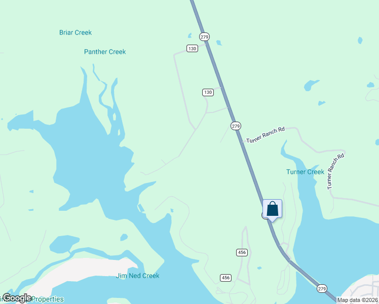 map of restaurants, bars, coffee shops, grocery stores, and more near 10030 County Road 130 in Brownwood