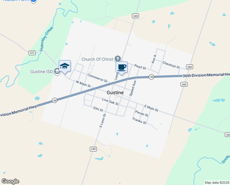 map of restaurants, bars, coffee shops, grocery stores, and more near in Gustine