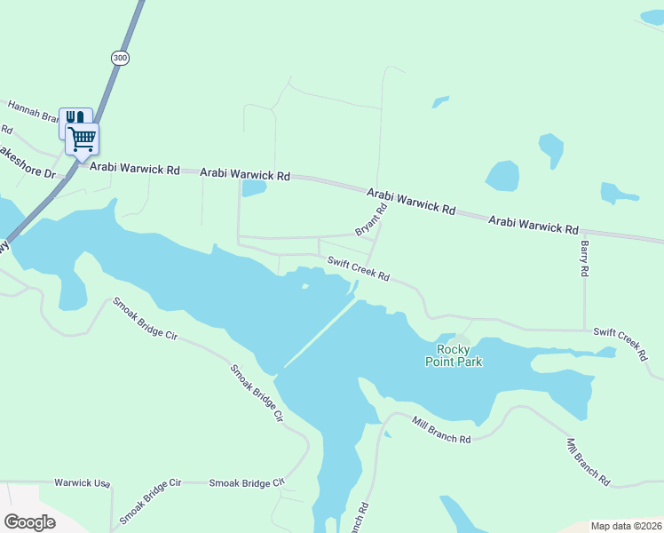 map of restaurants, bars, coffee shops, grocery stores, and more near 113 Catfish Drive in Cordele