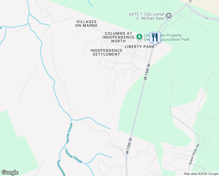 map of restaurants, bars, coffee shops, grocery stores, and more near 200 Farnsworth Trail in Hinesville