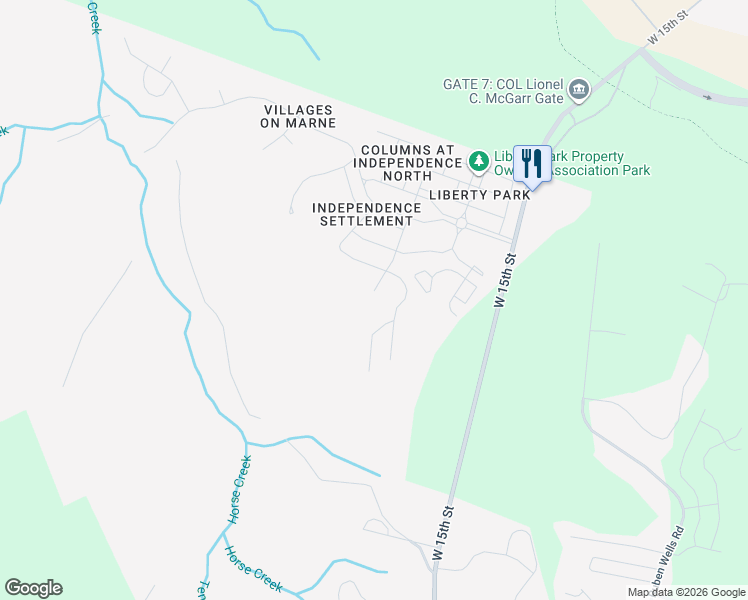 map of restaurants, bars, coffee shops, grocery stores, and more near 200 Farnsworth Trail in Hinesville