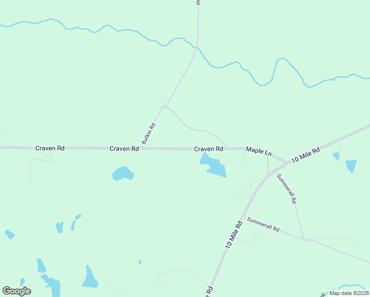 map of restaurants, bars, coffee shops, grocery stores, and more near 1604 Craven Road in Baxley