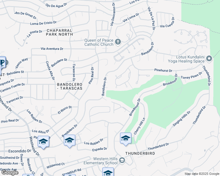 map of restaurants, bars, coffee shops, grocery stores, and more near 1059 Los Jardines Circle in El Paso