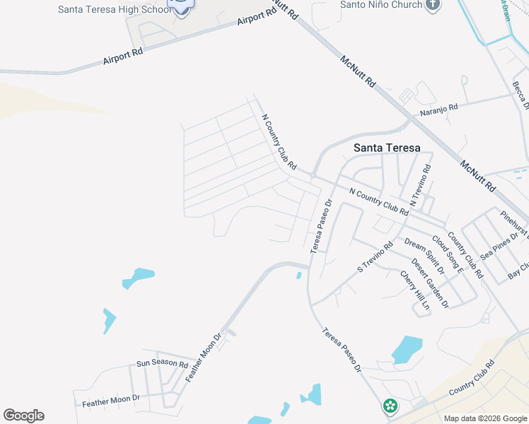 map of restaurants, bars, coffee shops, grocery stores, and more near in Santa Teresa