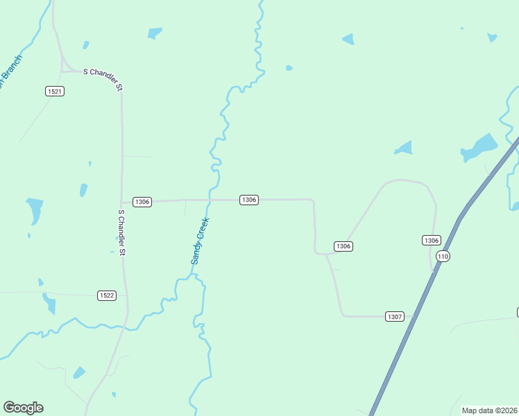 map of restaurants, bars, coffee shops, grocery stores, and more near 1340 County Road 1306 in Rusk