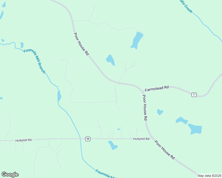 map of restaurants, bars, coffee shops, grocery stores, and more near 1913 Poor House Road in Greenville