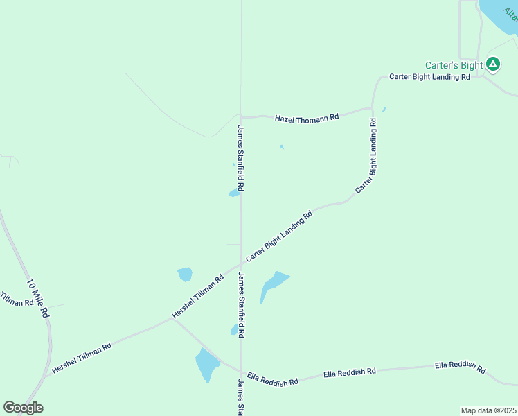 map of restaurants, bars, coffee shops, grocery stores, and more near 140 James Stanfield Road in Surrency