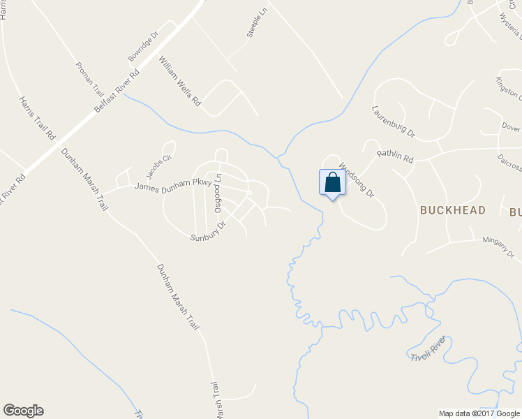 map of restaurants, bars, coffee shops, grocery stores, and more near 128 Spoonbill Drive in Richmond Hill