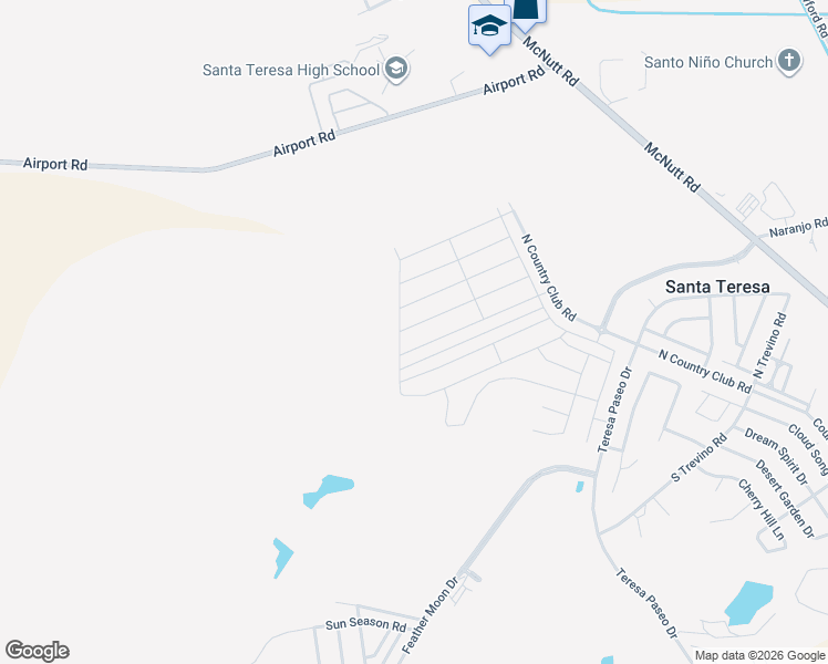 map of restaurants, bars, coffee shops, grocery stores, and more near in Santa Teresa