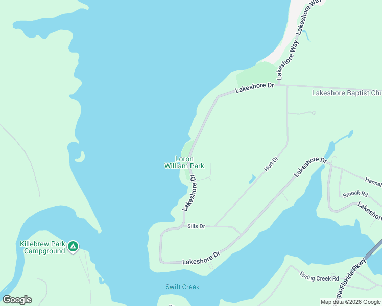map of restaurants, bars, coffee shops, grocery stores, and more near 413 Lakeshore Drive in Cordele