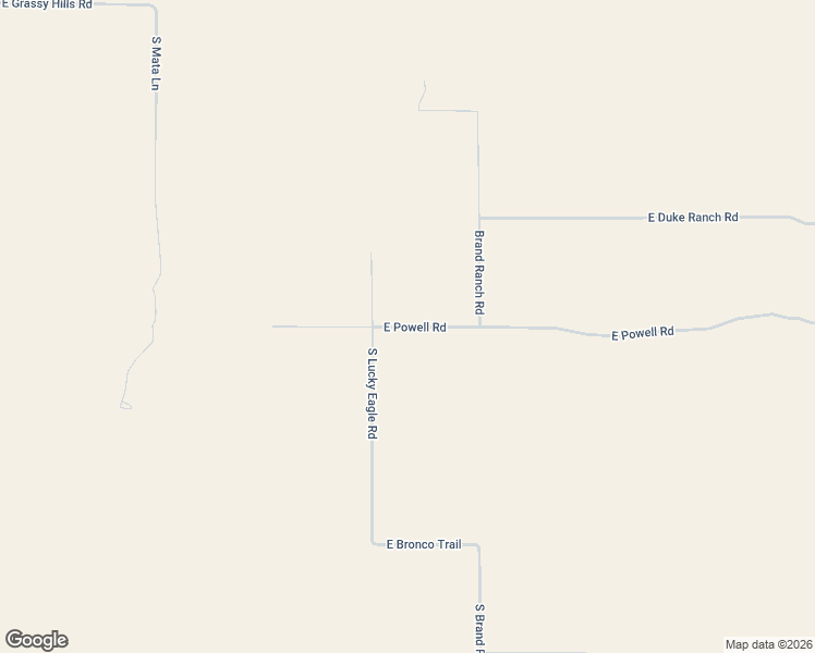 map of restaurants, bars, coffee shops, grocery stores, and more near 6467 East Powell Road in Cochise County