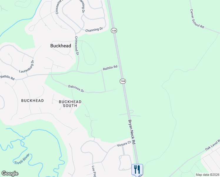 map of restaurants, bars, coffee shops, grocery stores, and more near 590 Dalcross Drive in Richmond Hill