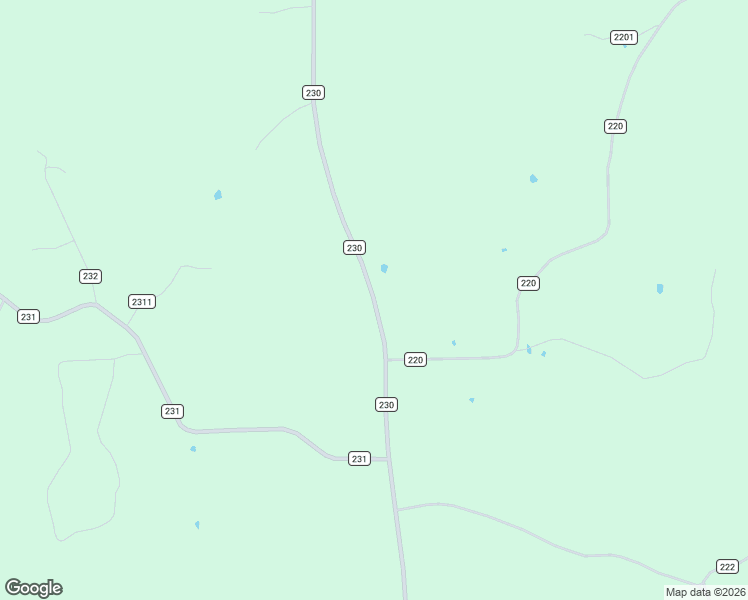 map of restaurants, bars, coffee shops, grocery stores, and more near County Road 230 in Heidelberg