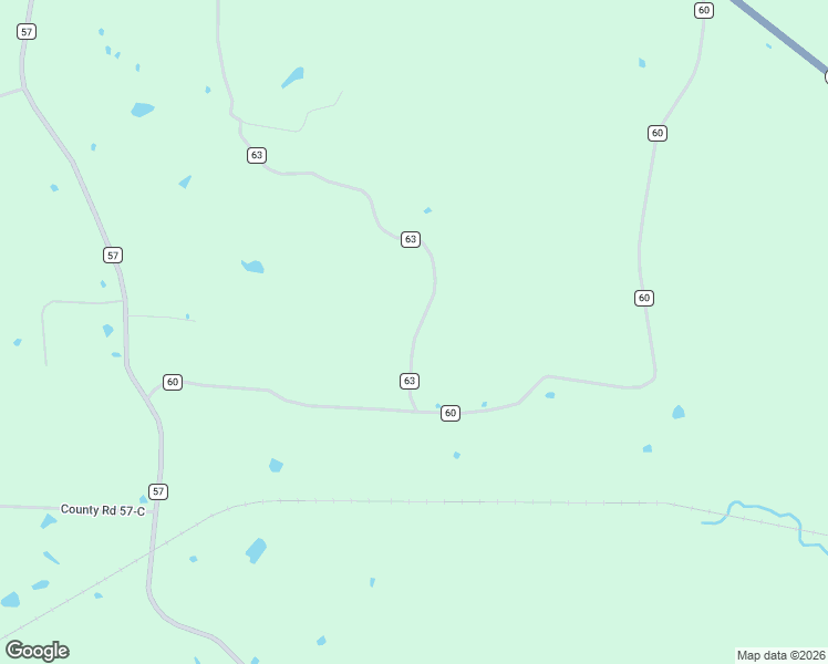 map of restaurants, bars, coffee shops, grocery stores, and more near 1506 County Road 63 in Magee