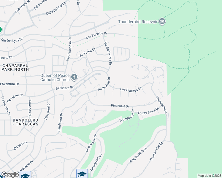 map of restaurants, bars, coffee shops, grocery stores, and more near 1217 Cerrito Bello Lane in El Paso